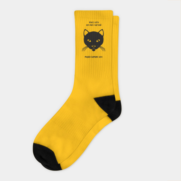 Black Cats Socks