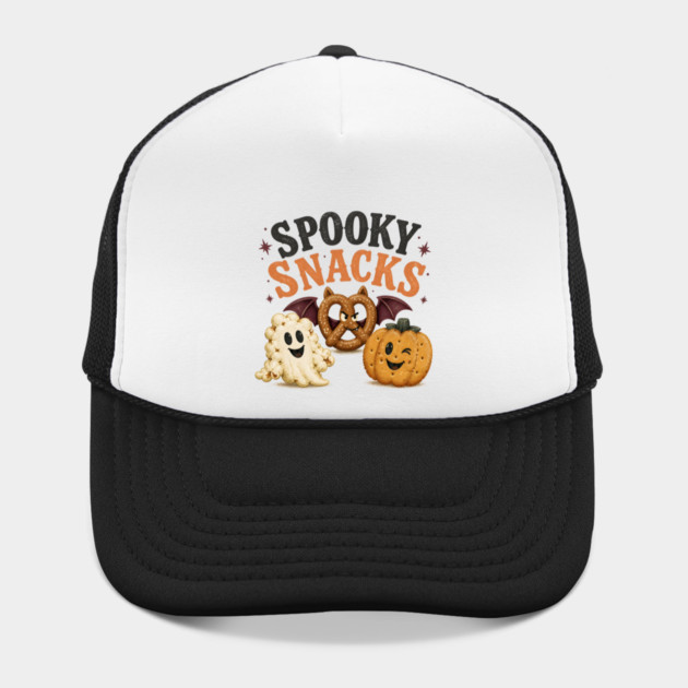 Spooky Snacks Halloween Ghost Treats Food Hat