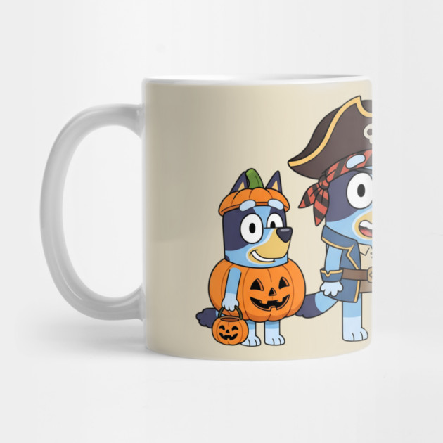 Bluey Family Halloween Costumes Mug
