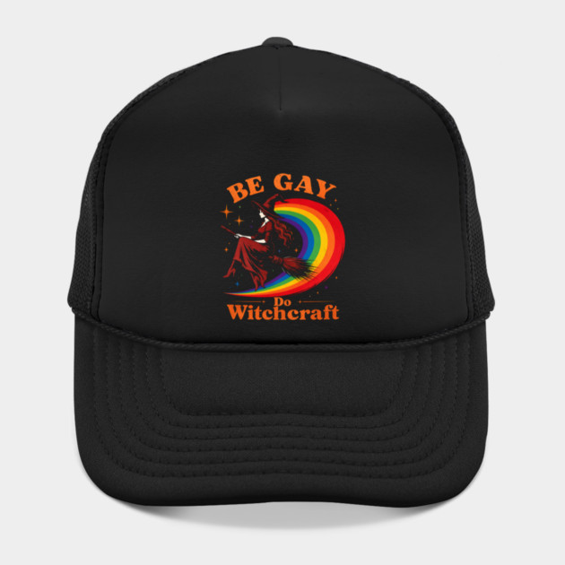 Be Gay Do Witchcraft Rainbow Witch Hat