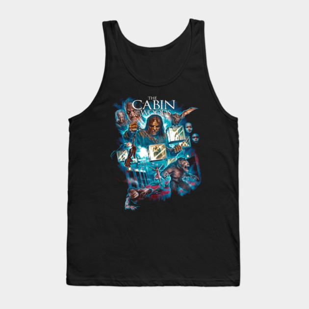 The Cabin in the Woods Hallloween graphic design Tank Top