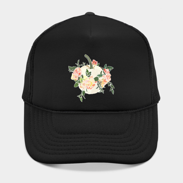 Floral Pumpkin Hat