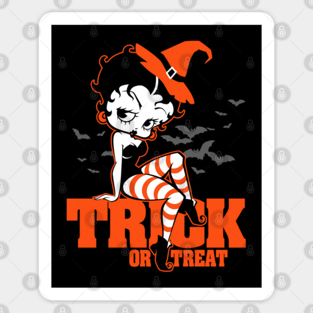 BETTY BOOP - Trick or treat 2.0 Magnet
