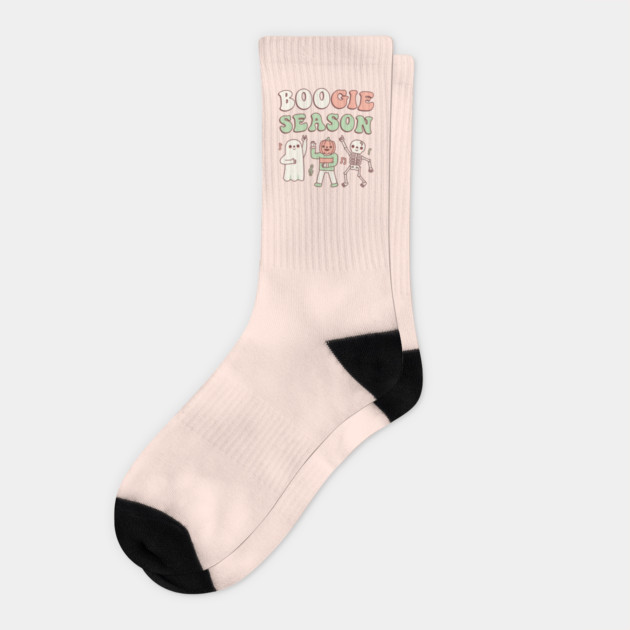 Boogie Season Funny Halloween Socks