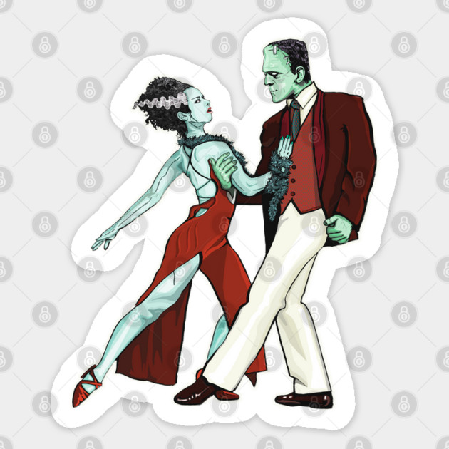 The Frankenstein Tango Sticker