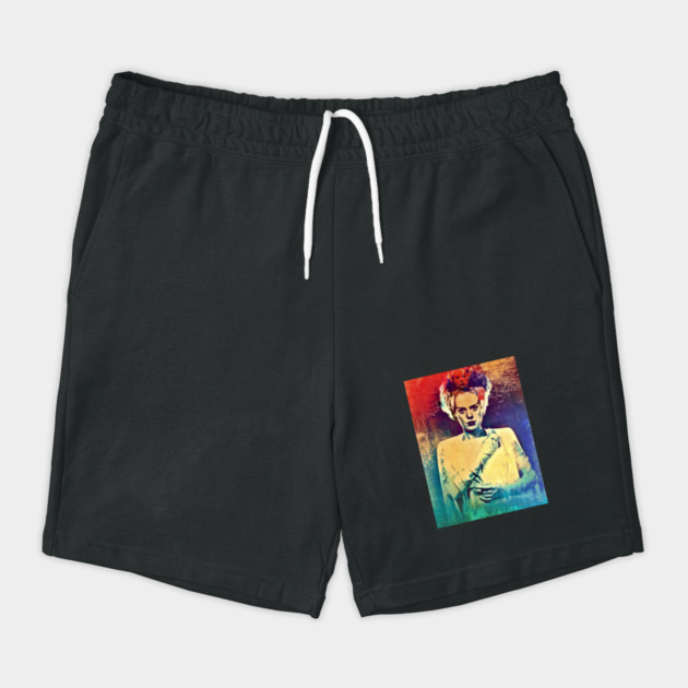 Bride of Frankenstein Psychedelic Shorts