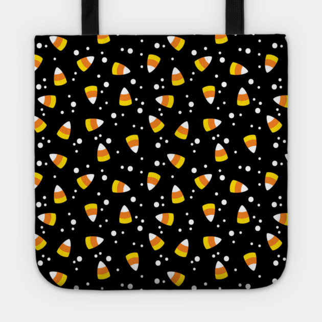 Halloween Candy Corn Pattern Tote