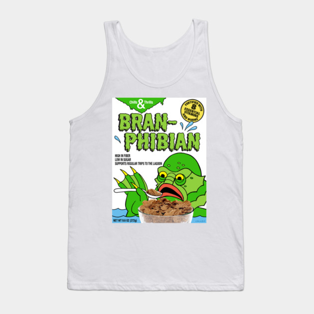 Monster Breakfast Cereal, Bran-phibian! Tank Top
