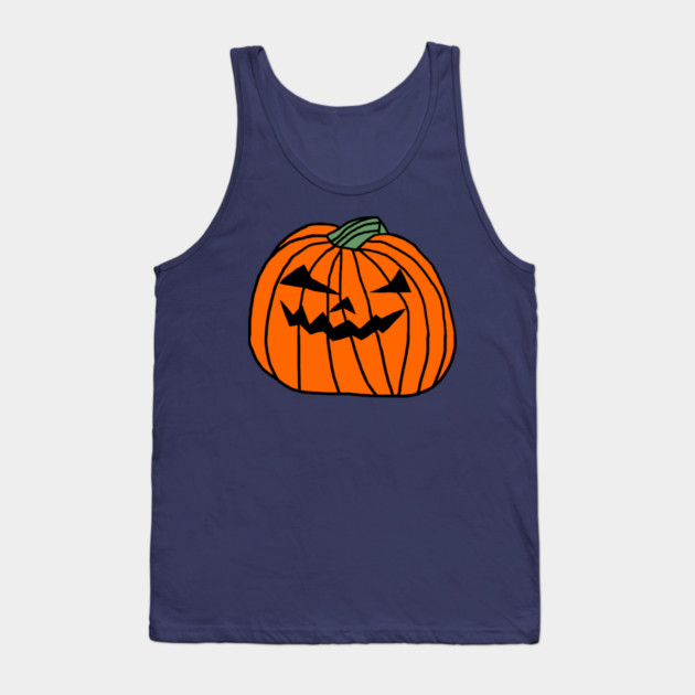 Halloween-Pumpkin Tank Top
