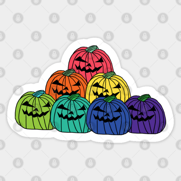 Halloween-Pumpkin Sticker