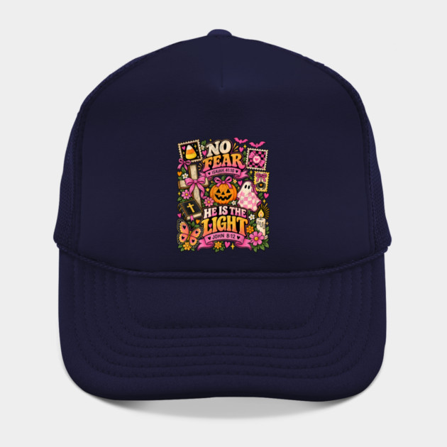 Shine with The Light of Jesus Christian Halloween Pumpkin Hat