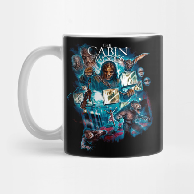 The Cabin in the Woods Hallloween graphic design Mug