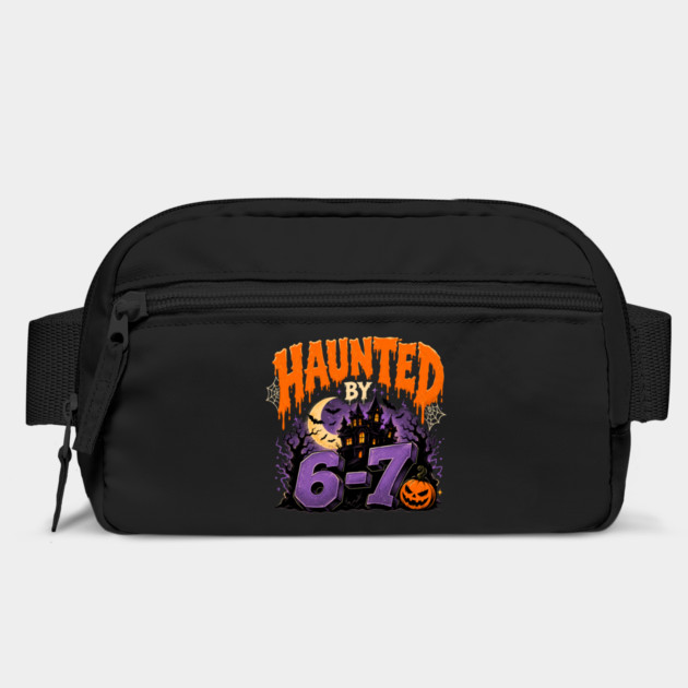 Haunted Castle Spooky Moon 6 7 Halloween Bag