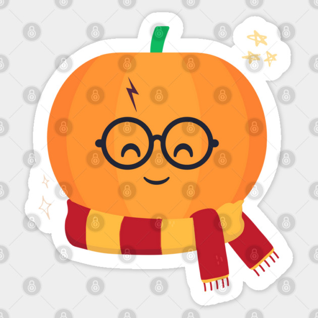 Pumpkin Wizard Sticker
