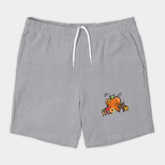 Pumpkin dental teeth tooth fall design Shorts