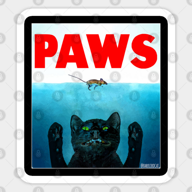 Paws (Cat Jaws) Sticker