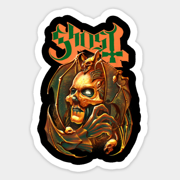 Ghost Band papa Face Feeders Sticker