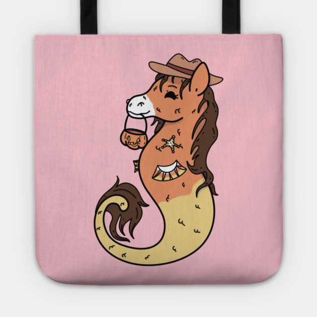 Candy Corn Sheriff Tote
