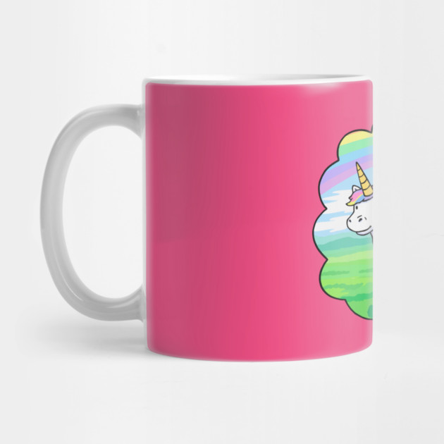 Derp on a Unicorn Mug
