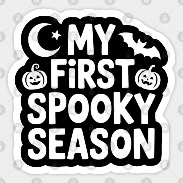 My First Spooky Season Sticker