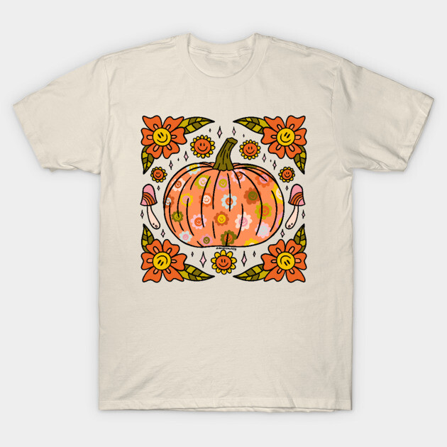 Smiley Pumpkin T-Shirt