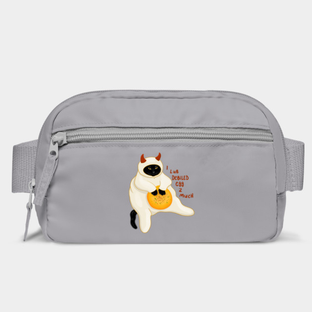 I lub Debiled Egg cat Bag
