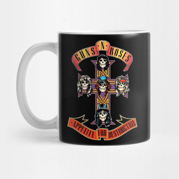 Guns N' Roses Appetite For Destruction Cross Mug