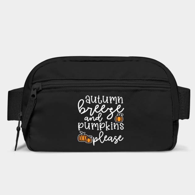 Autumn Leaves and Pumpkins Please Fall Halloween Cute Funny Bag
