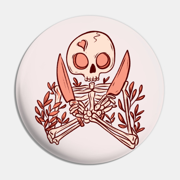 Skeleton knives Pin