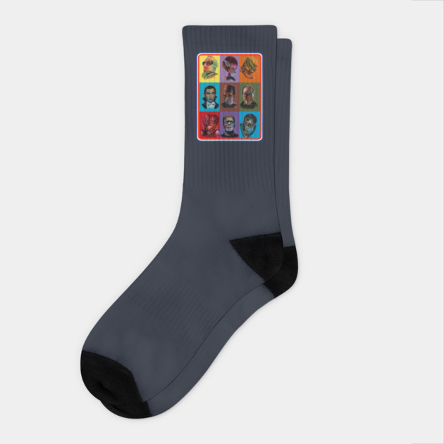 Famous Monsters Socks