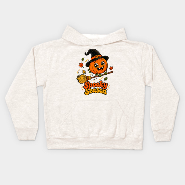 Halloween-pumpkin Kids Hoodie