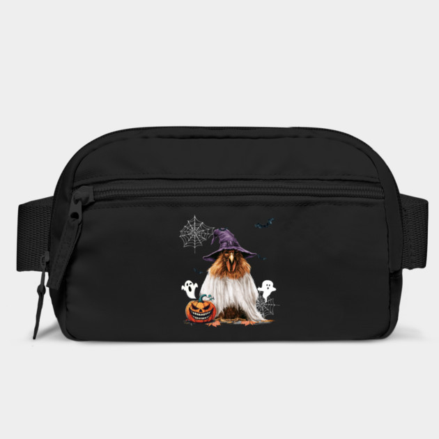 Scary Pumpkin Bat Witch Hat chicken Halloween Bag