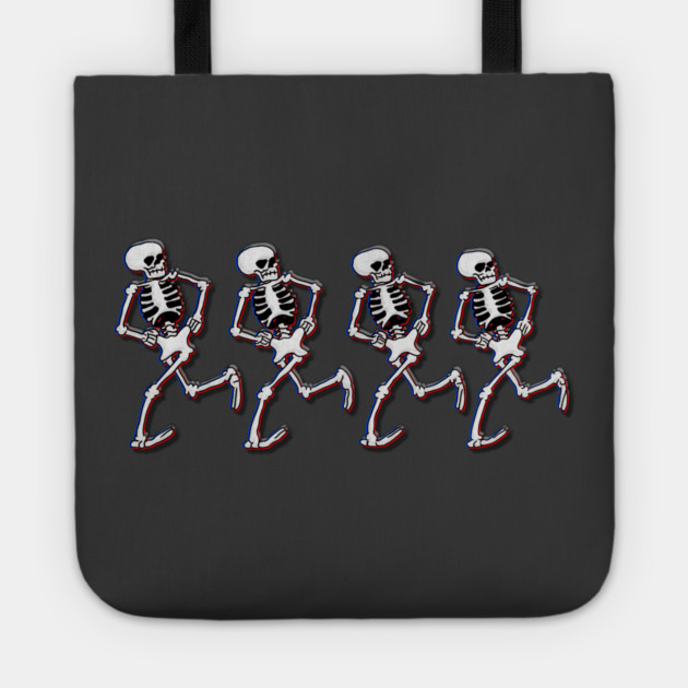 4 Dancing Skeletons - Silly Symphony Skeleton Dance Tote