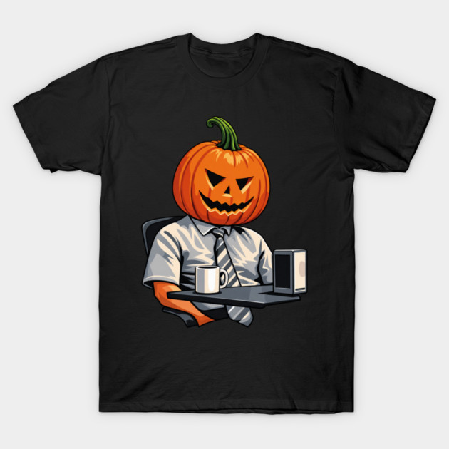 Dwight-Schrute-Pumpkin-Head T-Shirt