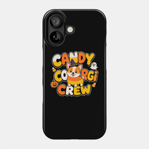 Candy Corgi Crew Funny Halloween Dog Costume Phone Case