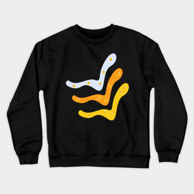 Droopy Candy Corn Crewneck Sweatshirt