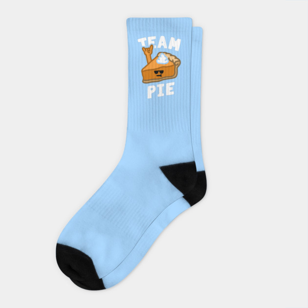 Team Pie Cool Pumpkin Pie Socks