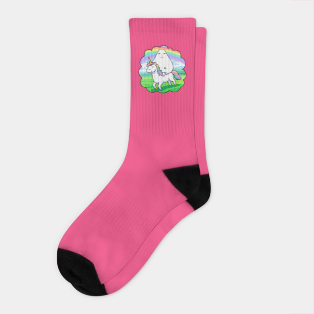 Derp on a Unicorn Socks