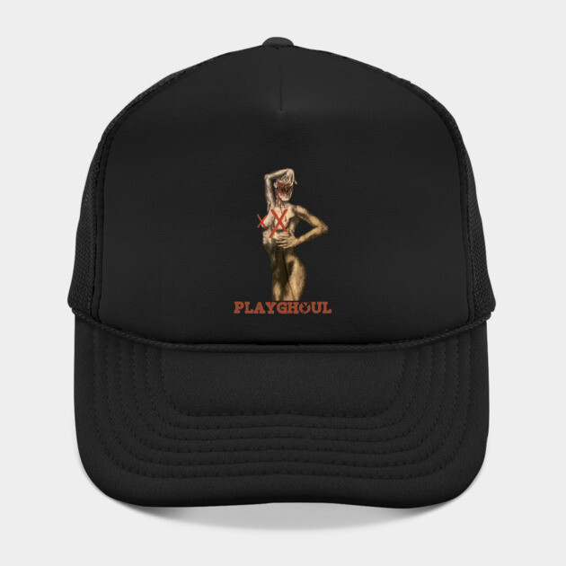 Playghoul Horror Movie Parody Design Hat