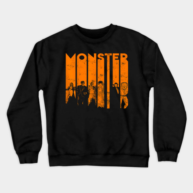 Monsters - Letter Group Shot Crewneck Sweatshirt