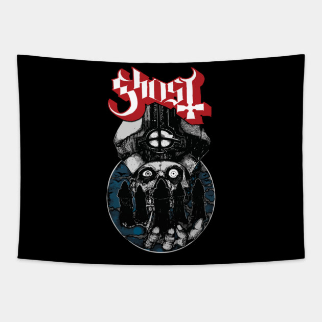 Ghost Band Tapestry