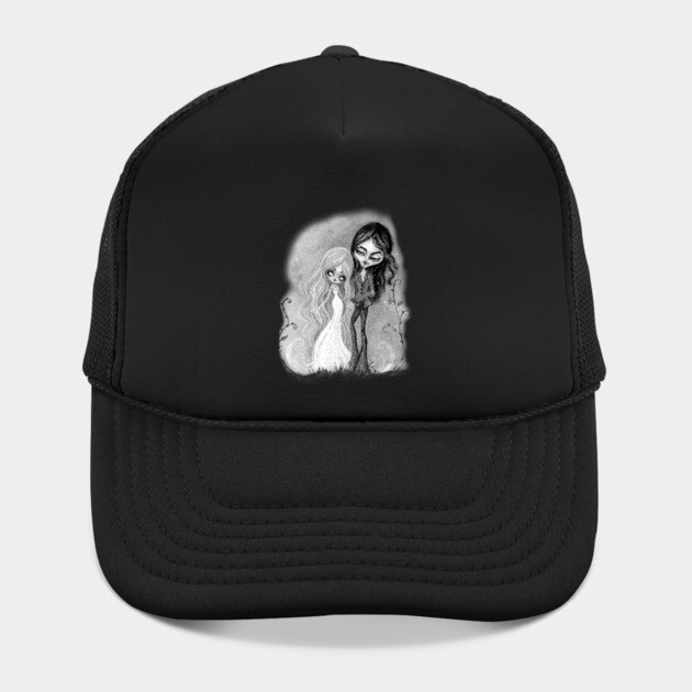 Vampire and ghost in love Hat