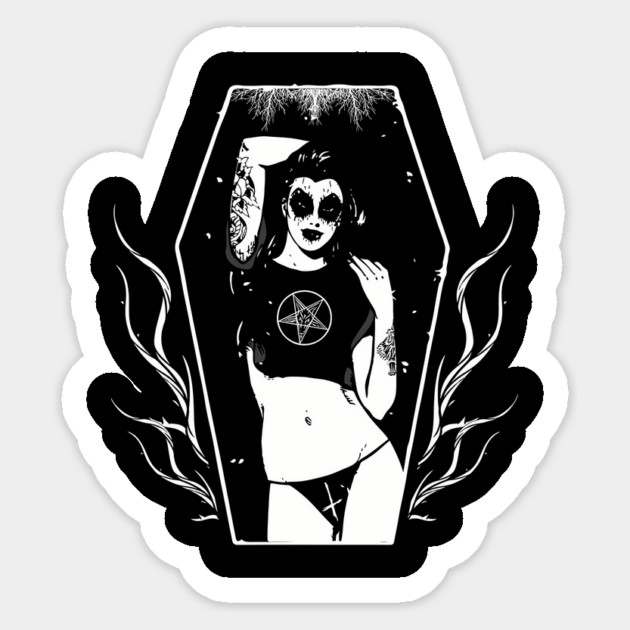 Coffin Sticker