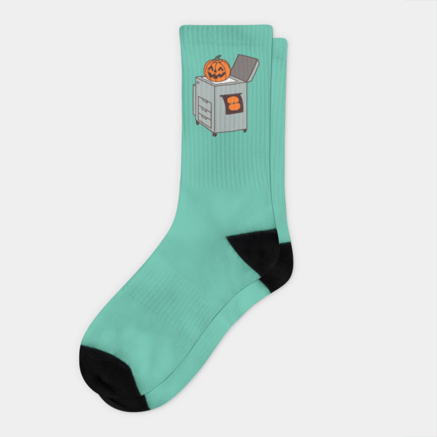 Spooky Spreadsheet Socks