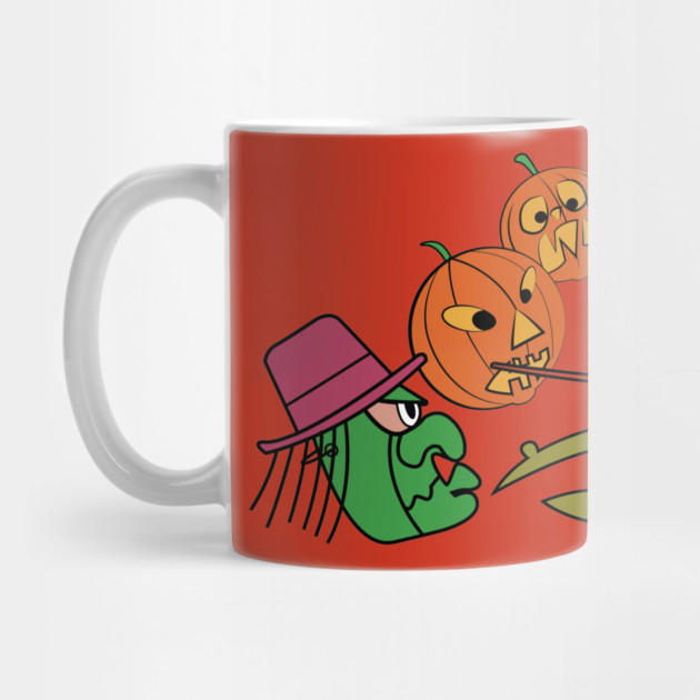 Masks and Pumpkins Trick or Treat Mug