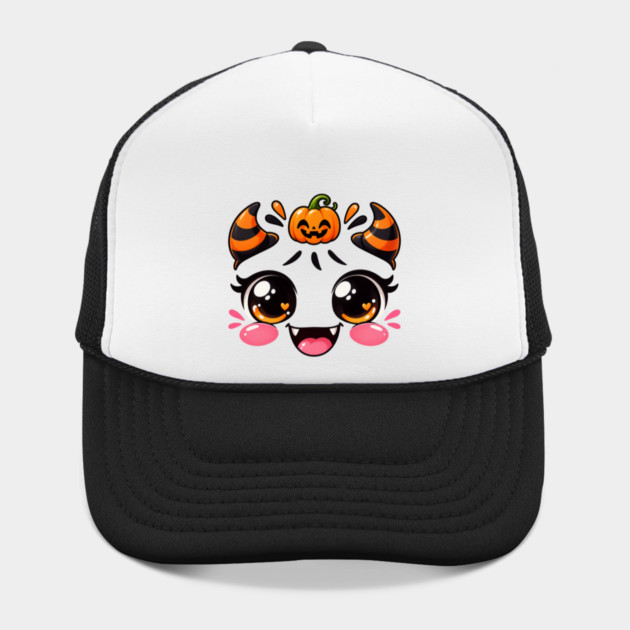 Cute Halloween Monster Kawaii Spooky Face Hat