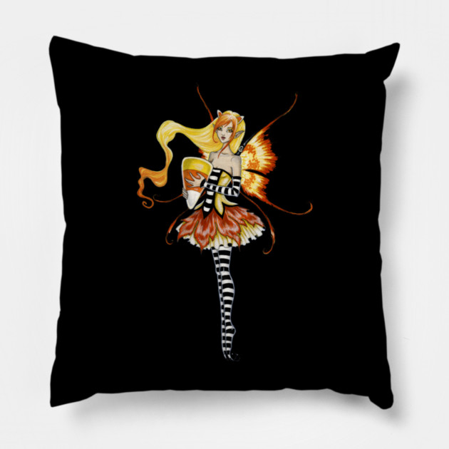 Candy Corn Fairy Pillow