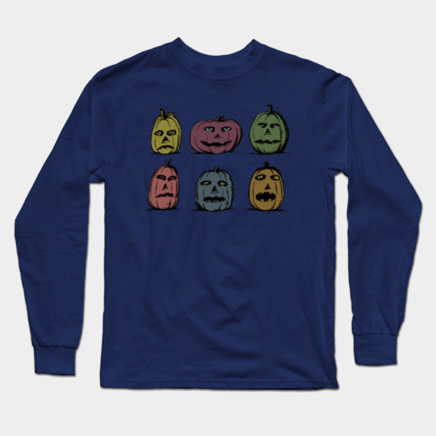 Creepy Pumpkins Long Sleeve T-Shirt