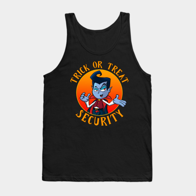 Halloween Trick or Treat Security Tank Top