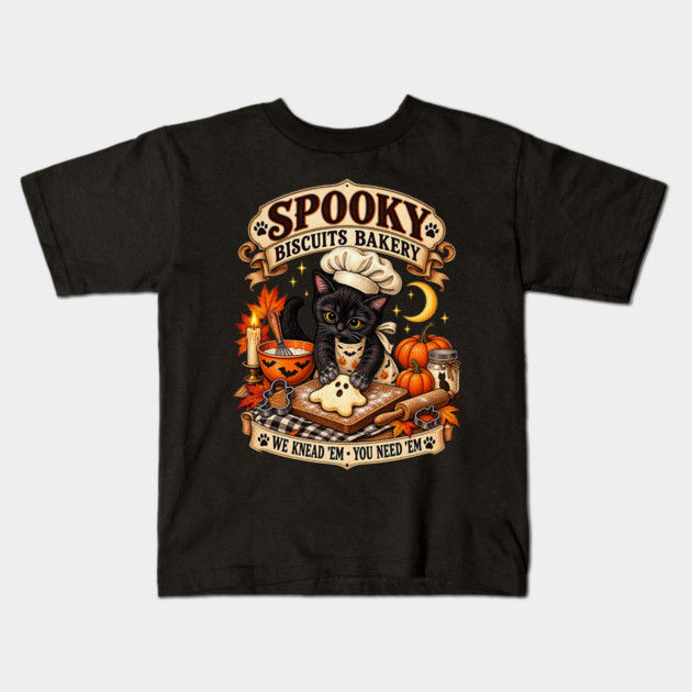 Spooky Biscuit Bakery Kids T-Shirt